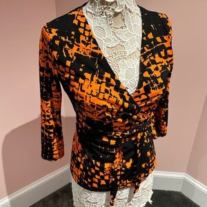 Eros Apparel wrap top